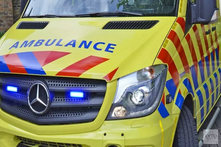 Auto vliegt uit de bocht bij Feanwalden, bestuurder gewond