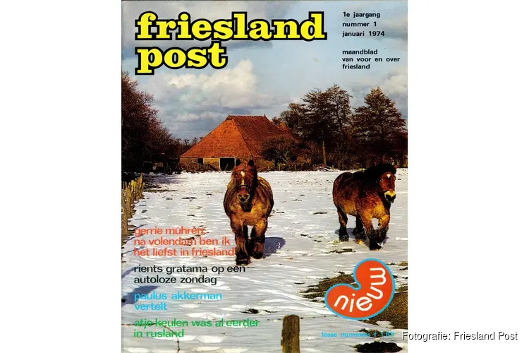 Friesland Post is 50: Hèt magazine van Fryslân blijft vernieuwen
