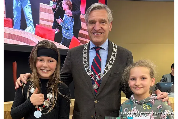 Nieuwe kinderburgemeester voor Leeuwarden