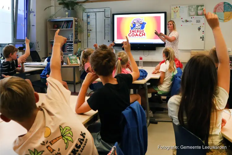 105 kinderen uit gemeente Leeuwarden op stekkerexpeditie met Junior Energiecoach