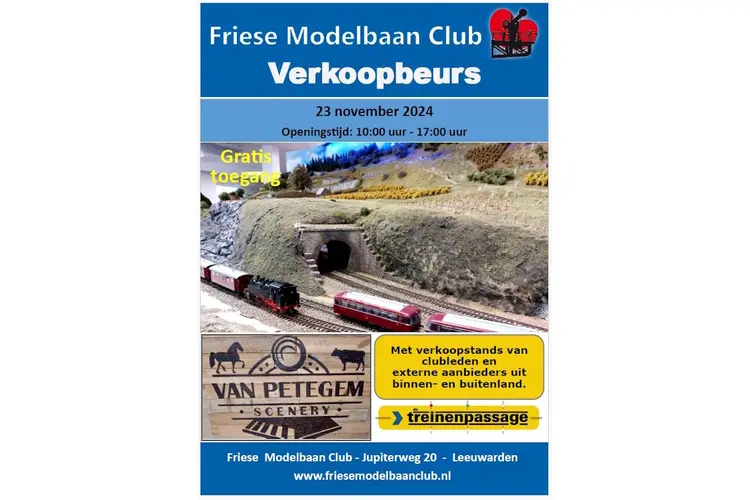 Friese Modelbaan Club Verkoopdag