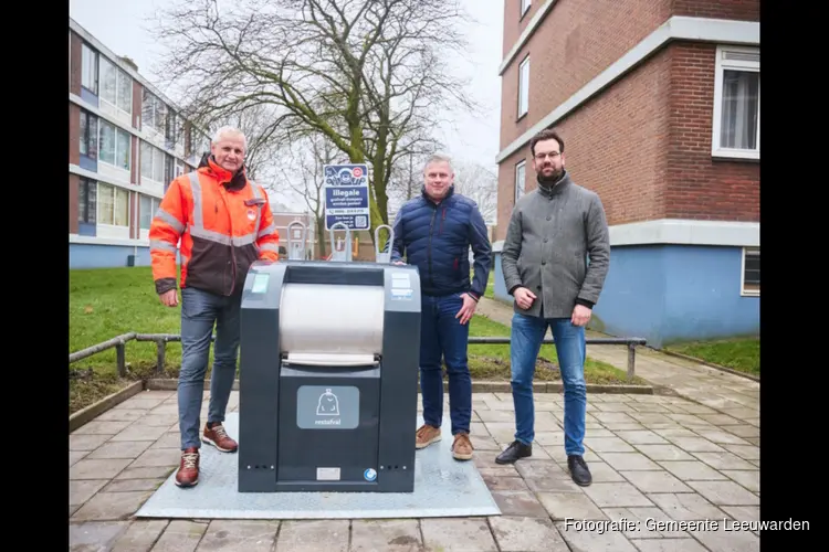 Leeuwarden introduceert slimme detectiecontainers tegen afvaldumping