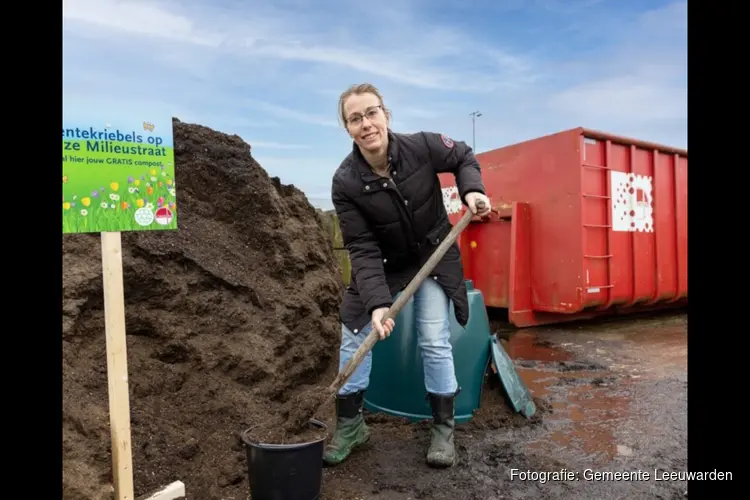 Zaterdag 29 maart gratis compost voor inwoners gemeente Leeuwarden